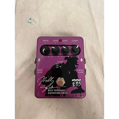 Used EBS Billy Sheehan Signature Overdrive Bass Effect Pedal