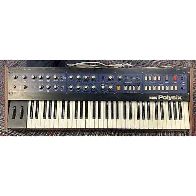 Used KORG 1982 POLYSIX SYNTHESIZER Synthesizer