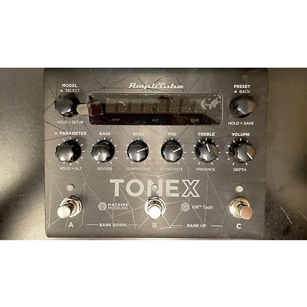 Used IK Multimedia Amplitube Tone X Multi Effects Processor