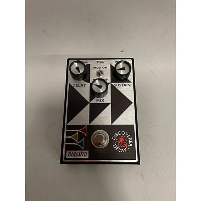 Used Maestro DISCOVER DELAY Effect Pedal