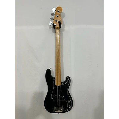 Used Fender Precision Bass Fretless Electric Bass Guitar