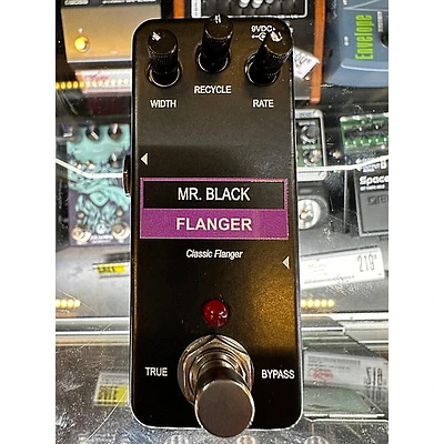 Used Used Mr. Black Mini Flanger Effect Pedal