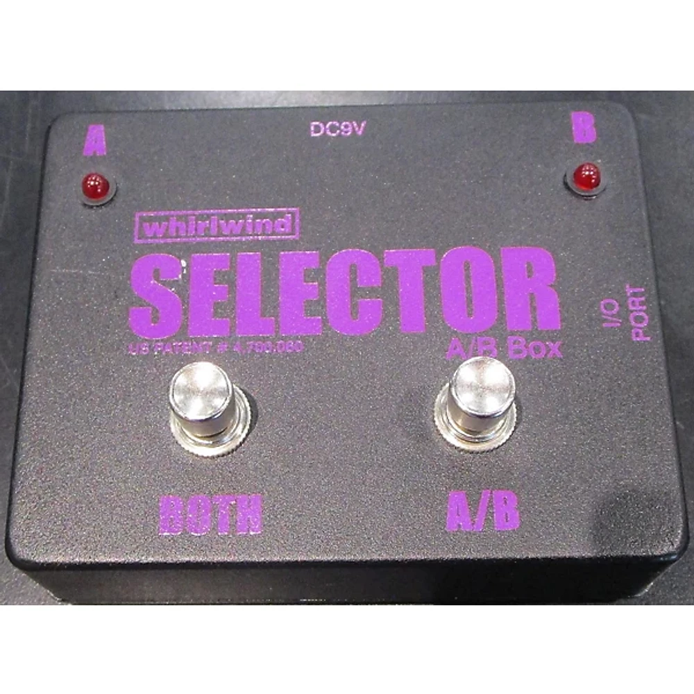 Used Whirlwind Selector AB Box Pedal