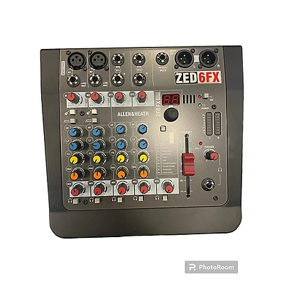 Used Allen & Heath Zed6 Powered Mixer