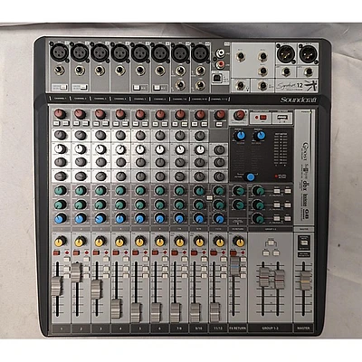 Used Soundcraft SIGNATURE 12 MULTI TRACK Powered Mixer