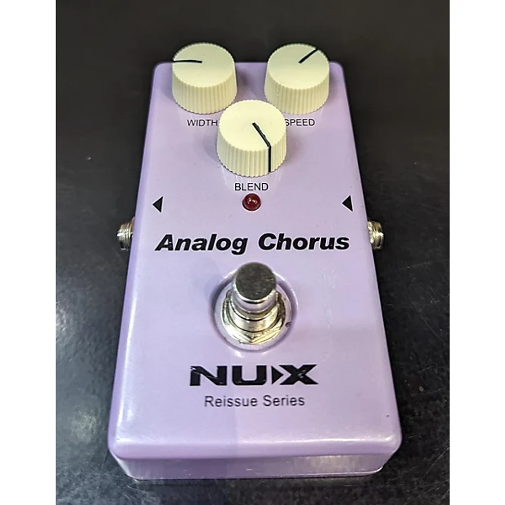 Used NUX ANALOG CHORUS Effect Pedal