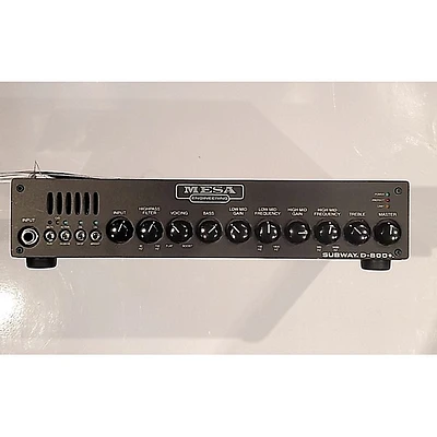 Used MESA/Boogie SUBWAY D800+ Bass Amp Head