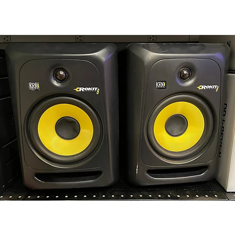 Used KRK RP8 ROKIT G4 Pair Powered Monitor