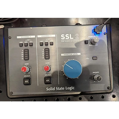 Used Solid State Logic SSL 2 USB AUDIO INTERFACE Audio Interface
