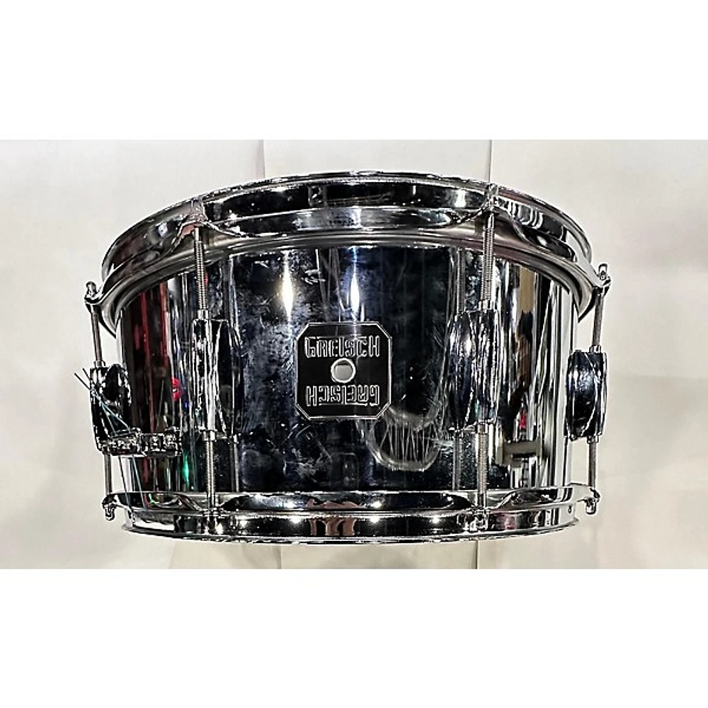 Used Gretsch Drums 1980s 14X7 CHROME Drum