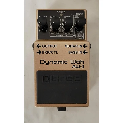 Used BOSS AW3 Dynamic Wah Effect Pedal