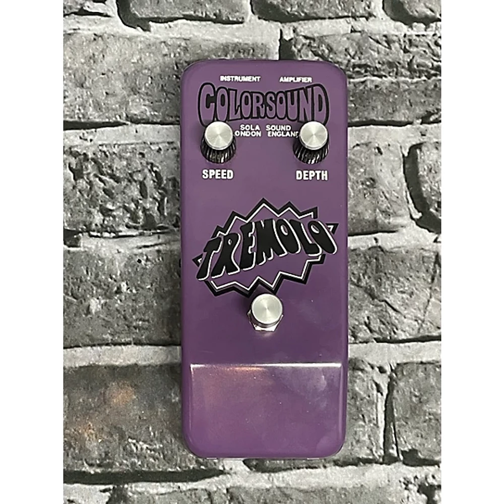 Used Vintage 1997 Colorsound Tremolo Effect Pedal