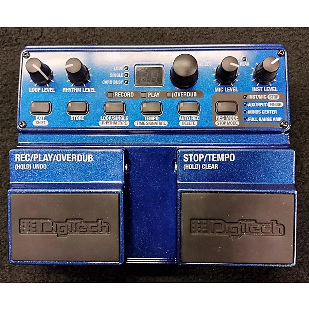 Used DigiTech JamMan Looper / Phrase Sampler Pedal