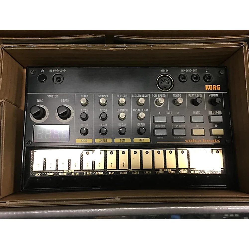 Used KORG Volca Beats Drum Machine