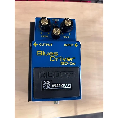 Used BOSS BD2W Blues Driver Waza Craft Effect Pedal