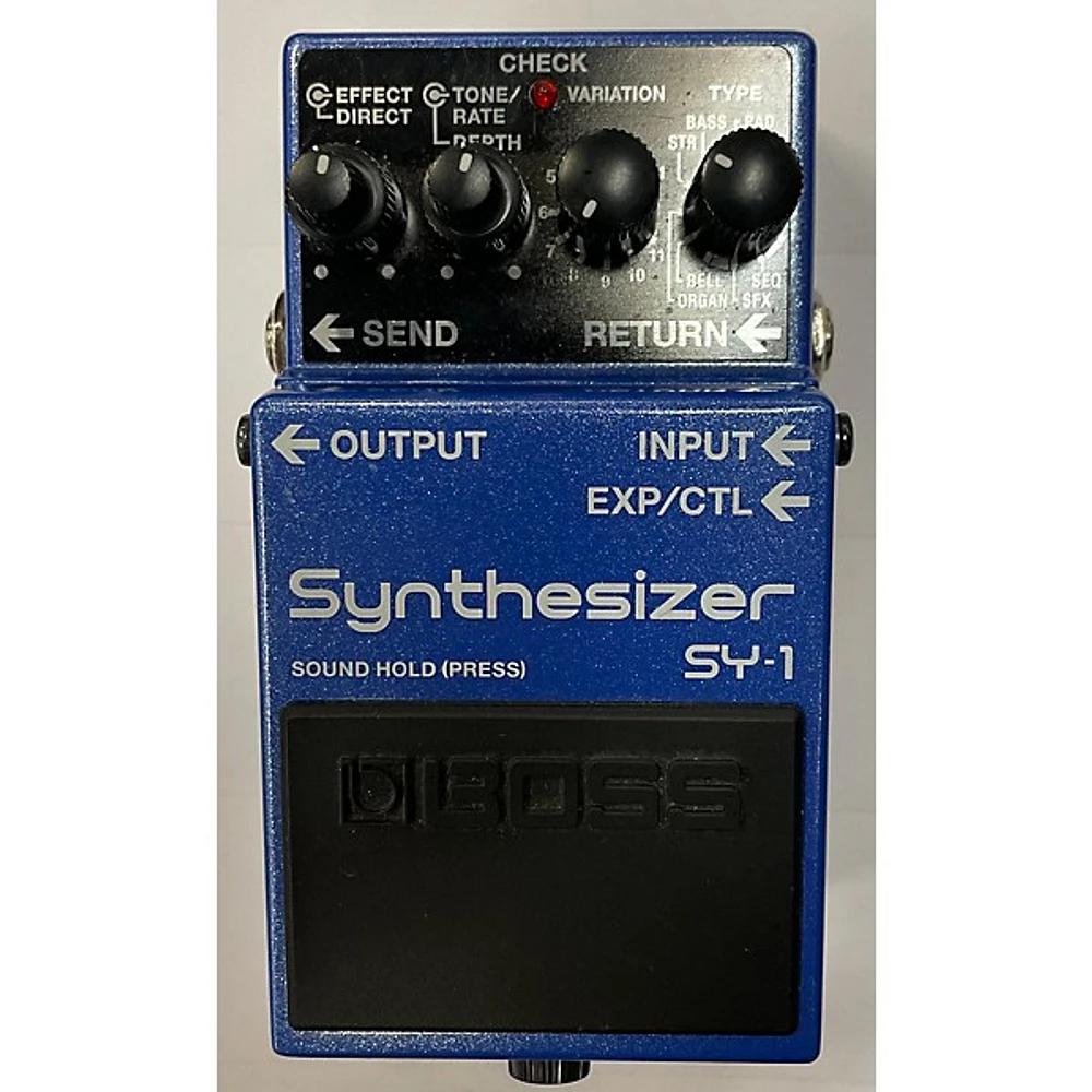 Used BOSS SYNTESIZER SY-1 Bass Effect Pedal