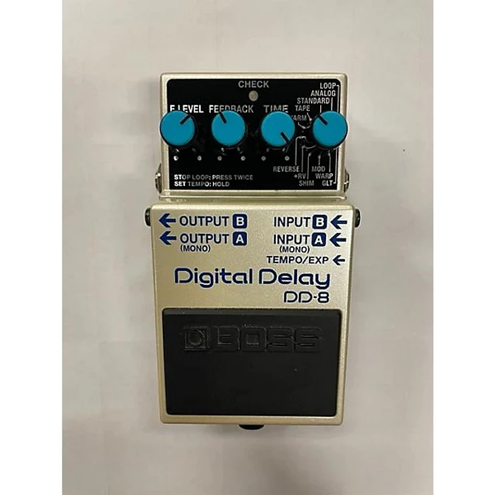 Used BOSS DD8 DIGITAL DELAY Effect Pedal