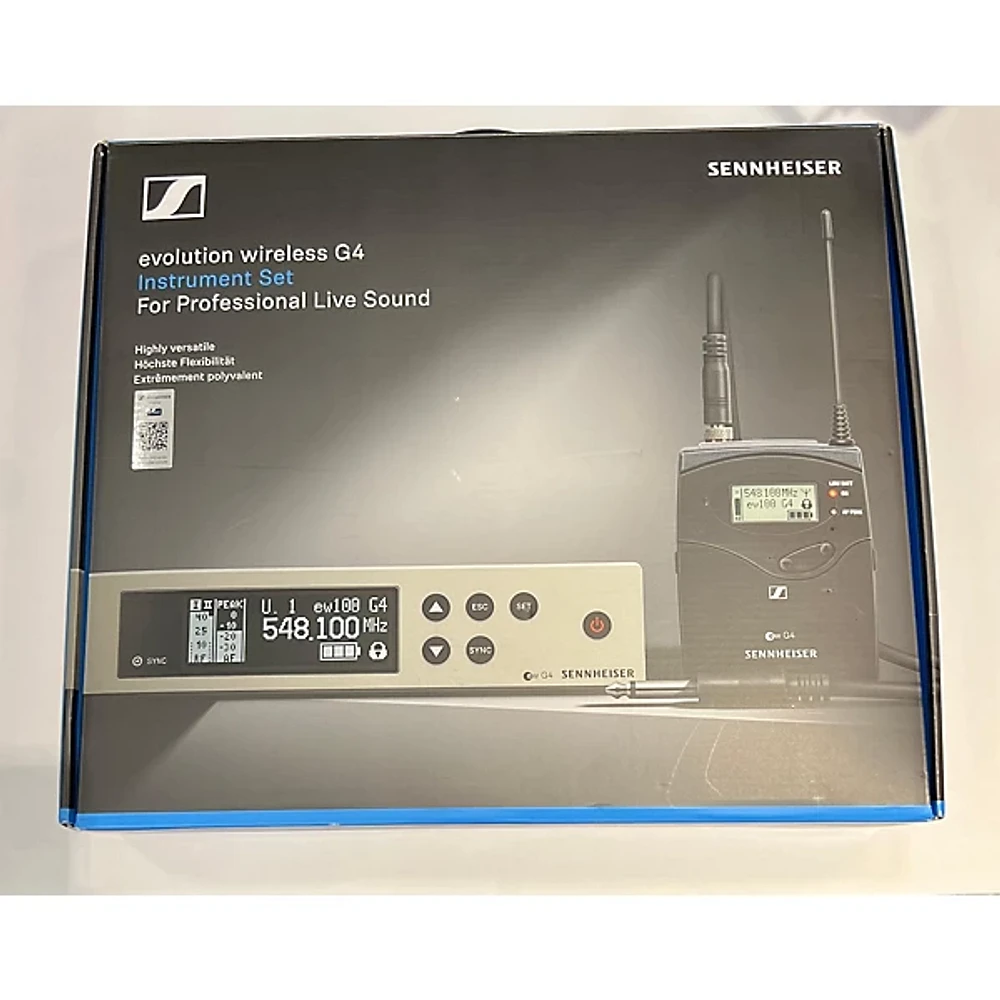 Used Sennheiser EW100 G4 Wireless Instrument Instrument Wireless System