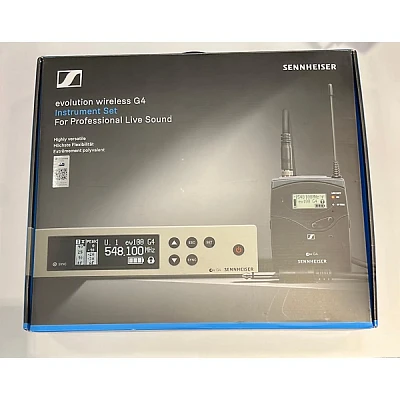 Used Sennheiser EW100 G4 Wireless Instrument Instrument Wireless System