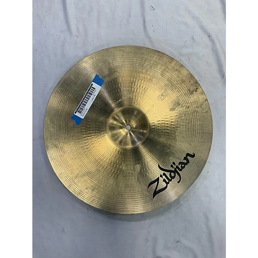 Used Zildjian 14in A Custom Hi Hat Pair Cymbal