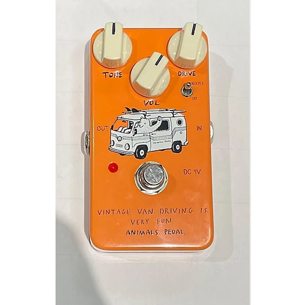 Used Animals Pedal Vintage Van Driving Is Very Fun Overdrive Effect Pedal