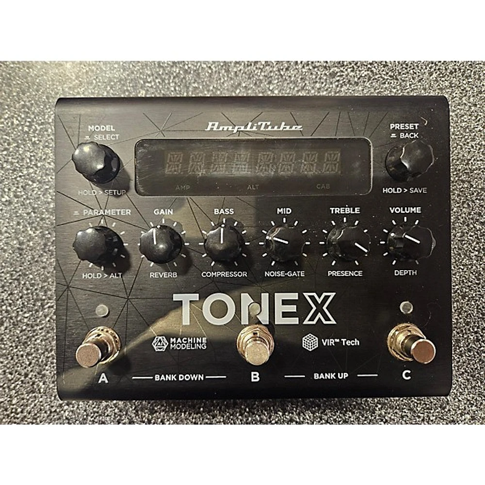 Used IK Multimedia AMPLITUBE TONE X Effect Processor