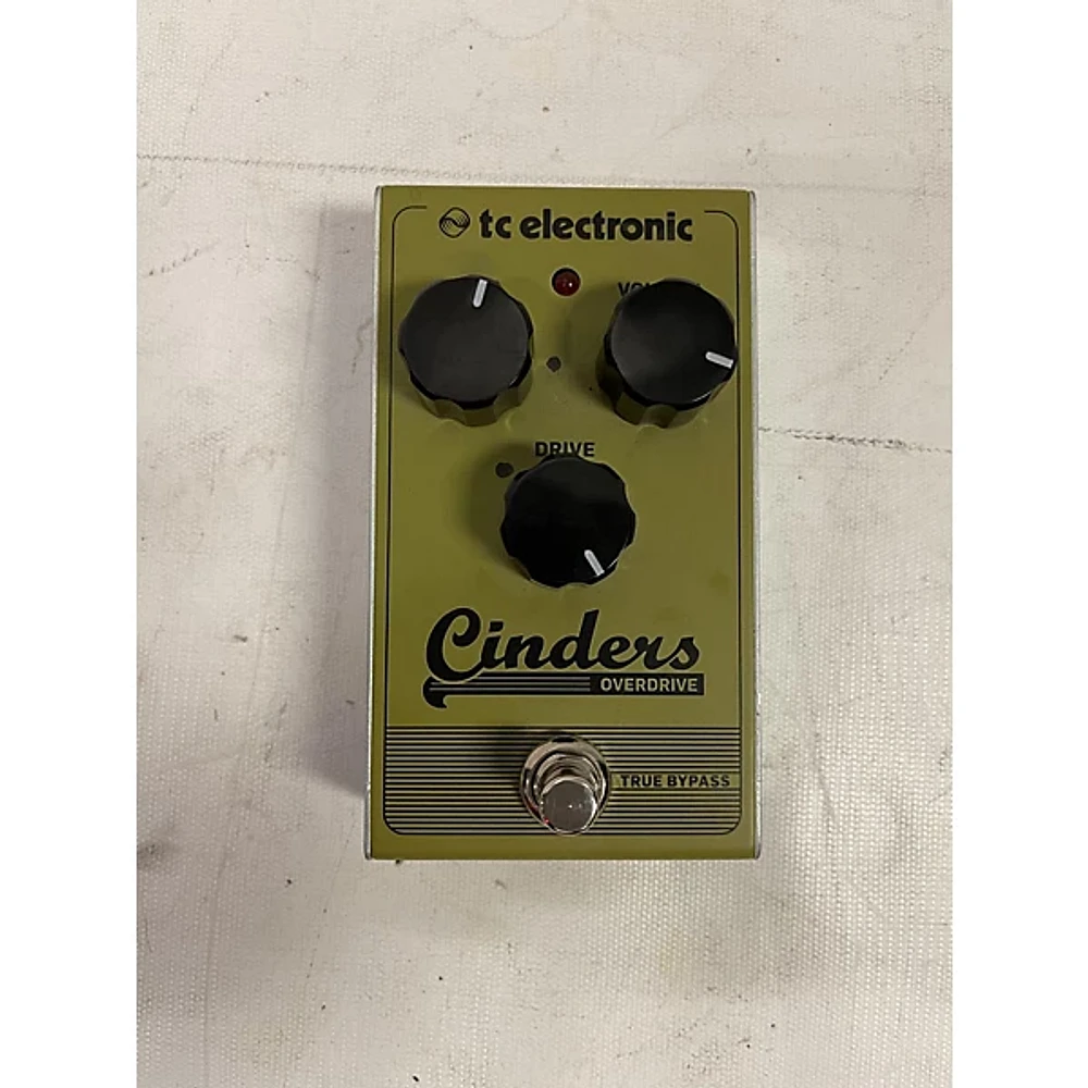 Used TC Electronic Cinders Overdrive Effect Pedal