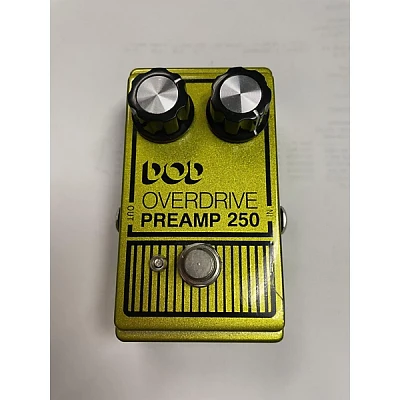 Used DOD Analog Overdrive Preamp 250 Effect Pedal