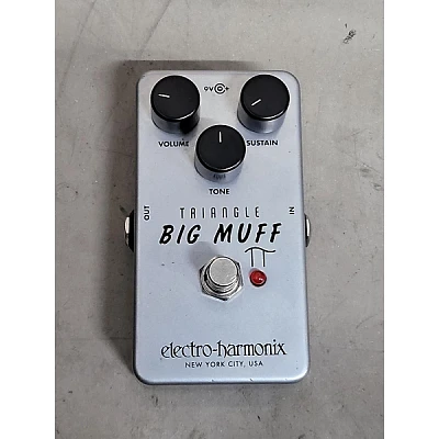 Used Electro-Harmonix Big Muff Triangle Pi Distortion Effect Pedal