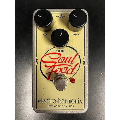 Used Electro-Harmonix Bass Soul Food Overdrive Bass Effect Pedal