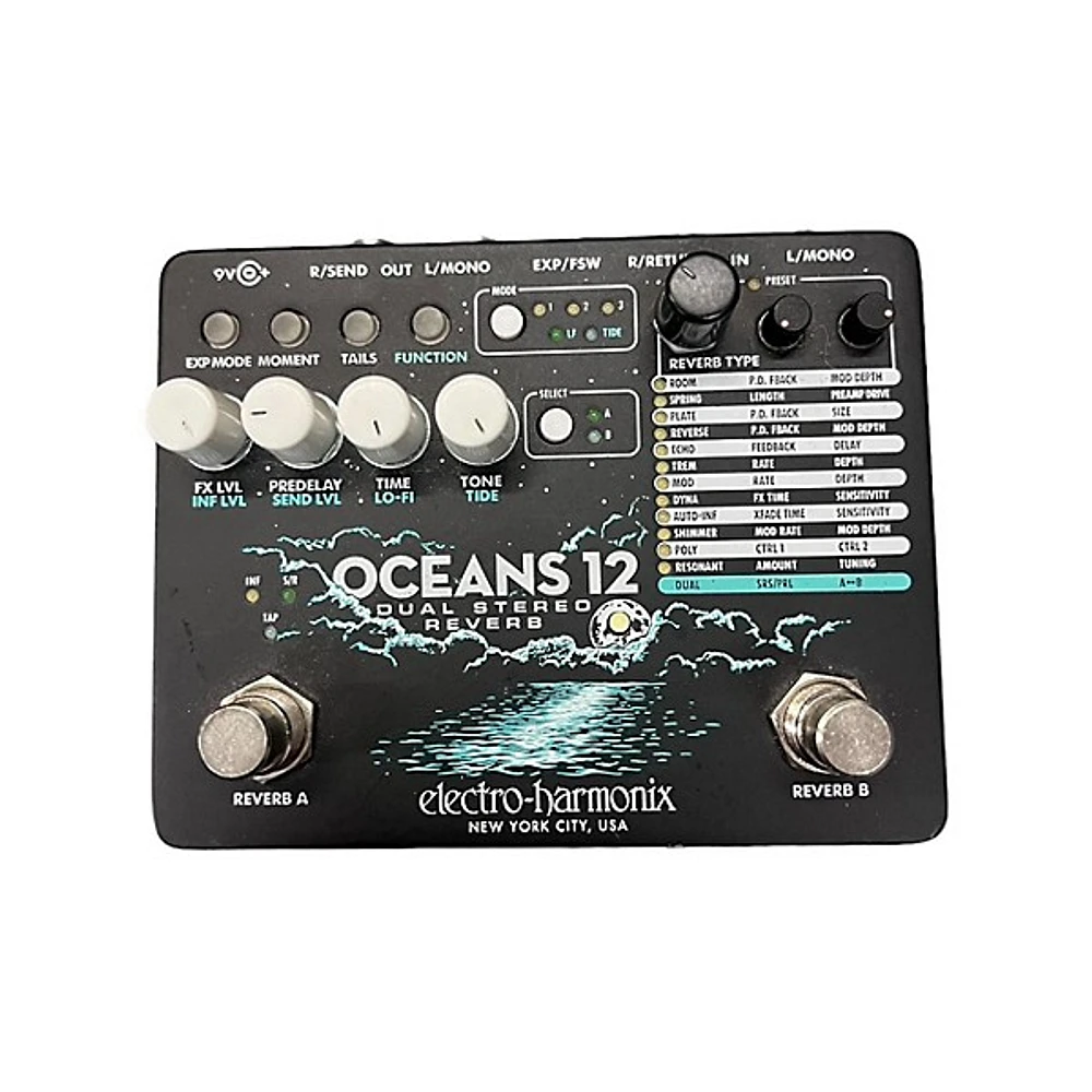 Used Electro-Harmonix OCEANS 12 Effect Processor