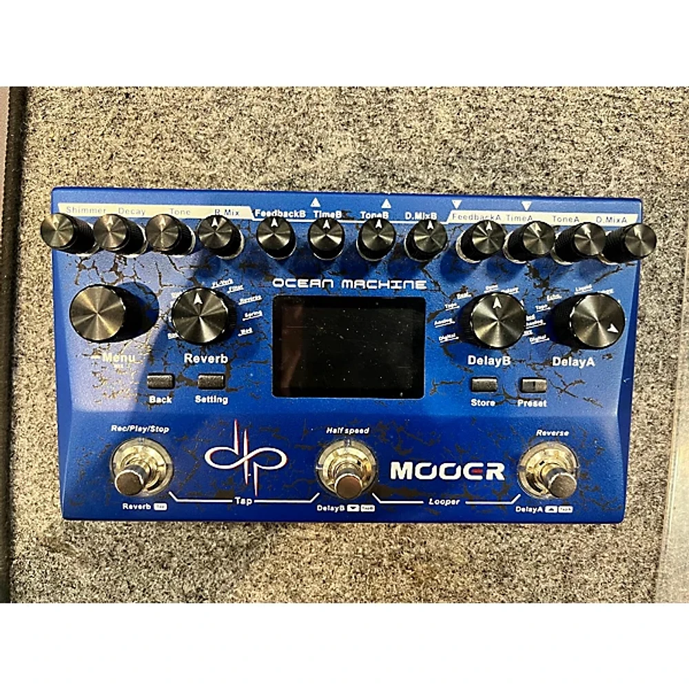 Used Mooer Ocean Machine Effect Pedal