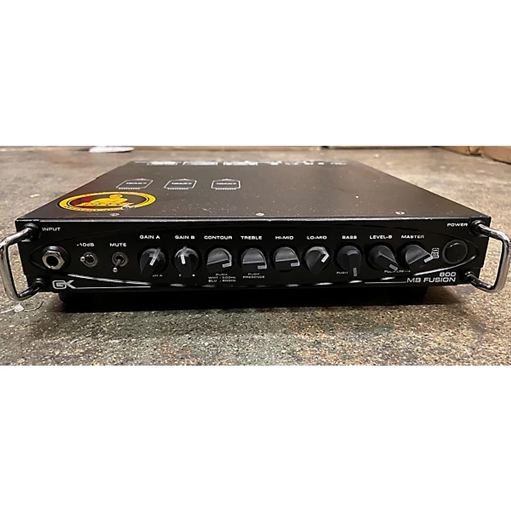 Used Gallien-Krueger MB Fusion 800W Bass Amp Head