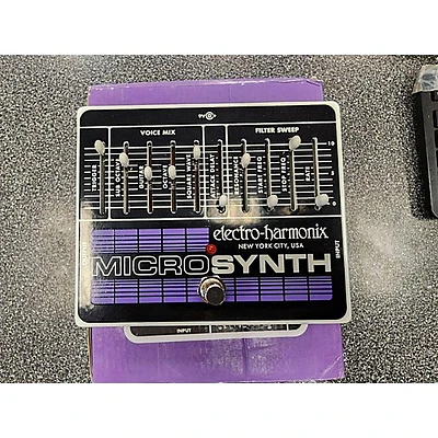 Used Electro-Harmonix MICRO SYNTH Effect Pedal