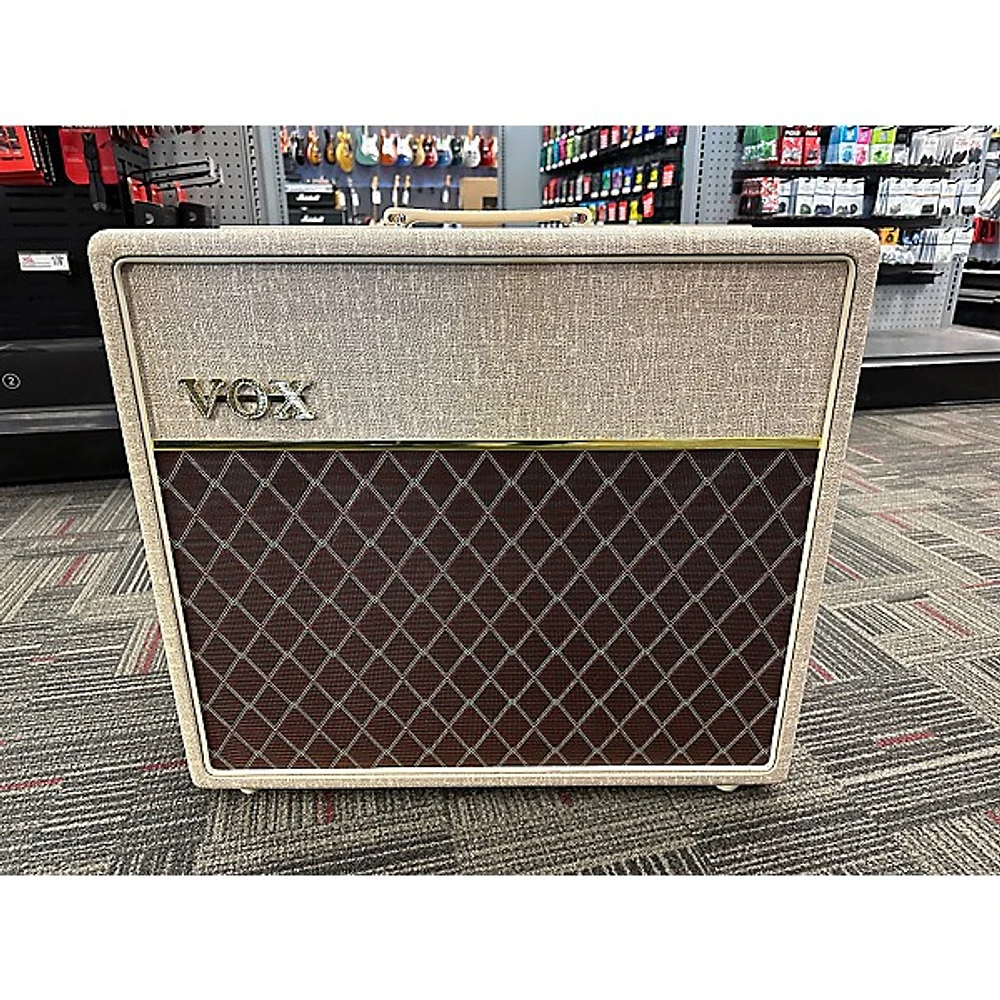 Used VOX AC15HW1X 15W 1x12 Hand Wired Tube Guitar Combo Amp