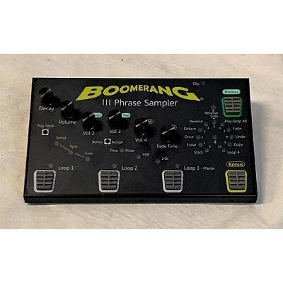 Used Boomerang III Phrase Sampler Pedal