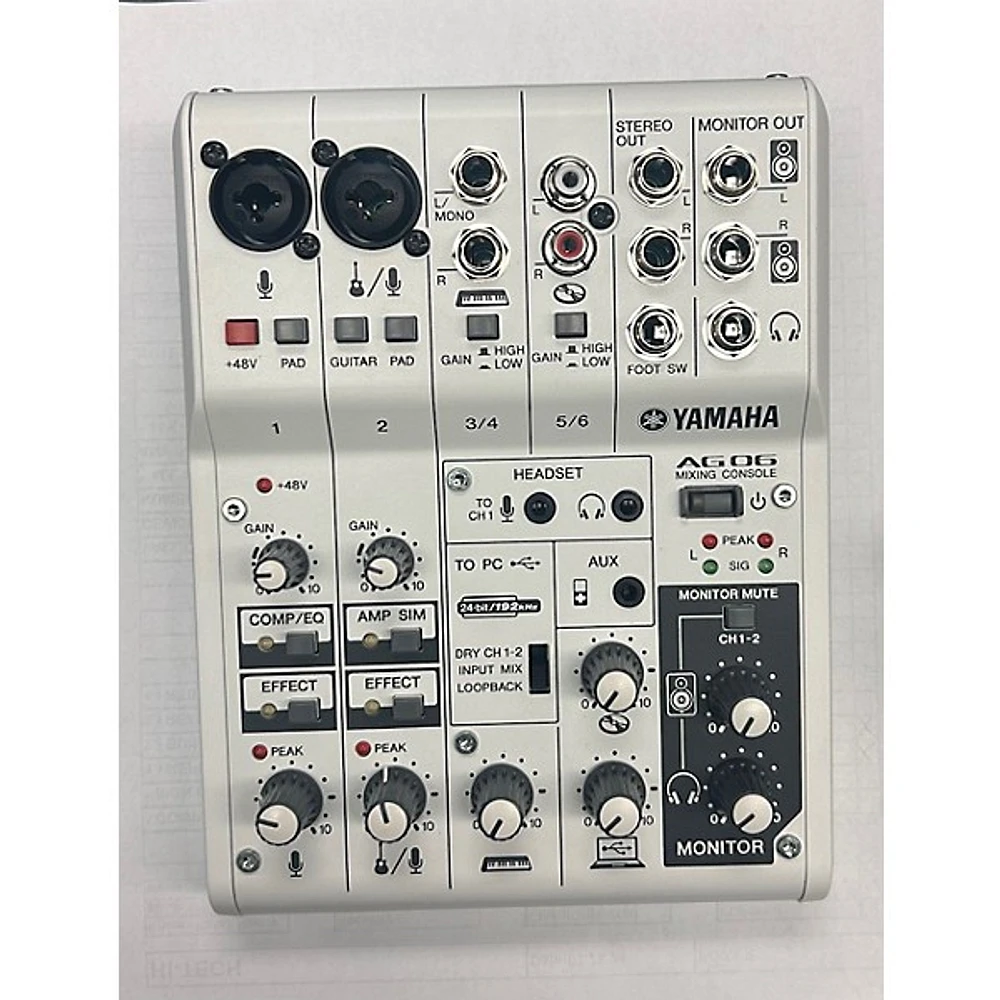 Used Yamaha AG-06 Digital Mixer