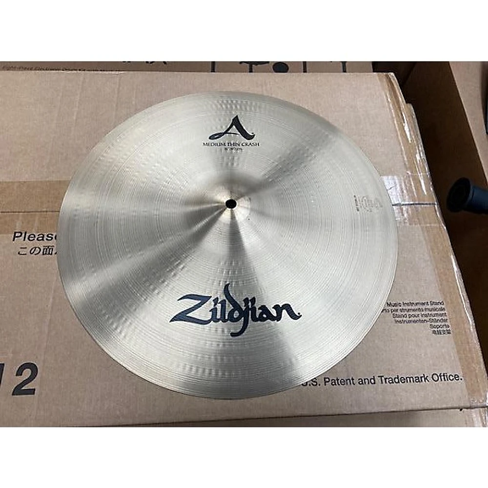 Used Zildjian 16in A Series Medium Thin Crash Cymbal