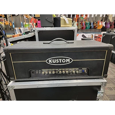 Used Kustom Quad 200 HD Solid State Guitar Amp Head