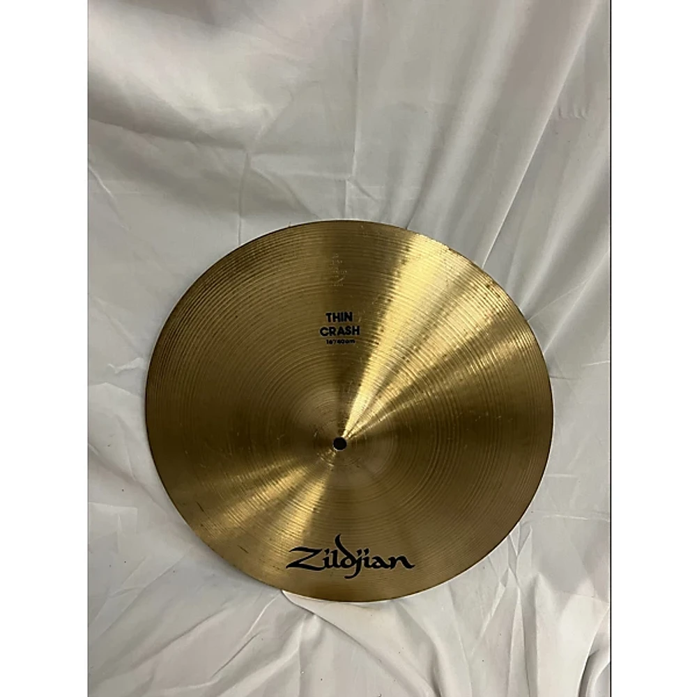 Used Zildjian 16in Avedis Thin Crash Cymbal