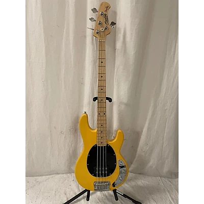 Used Used STERLING BY STINGRAY Yellow Electric Bass Guitar