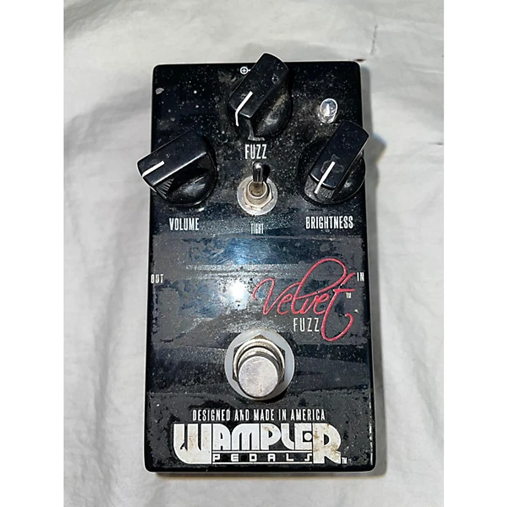 Used Wampler 2019 Velvet Fuzz Effect Pedal