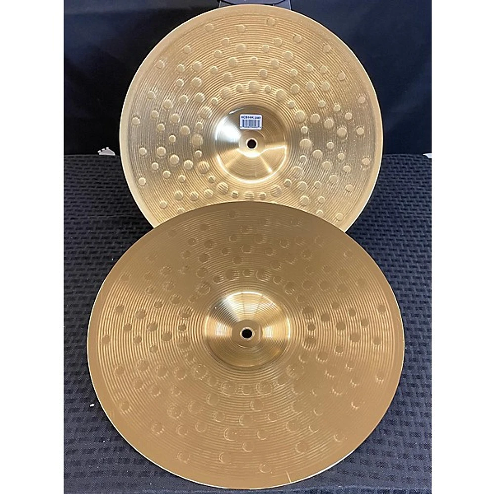 Used MEINL 14in HCS Hi Hat Pair Cymbal