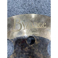 Used MEINL 14in Byzance Dual Multi-Trash Cymbal