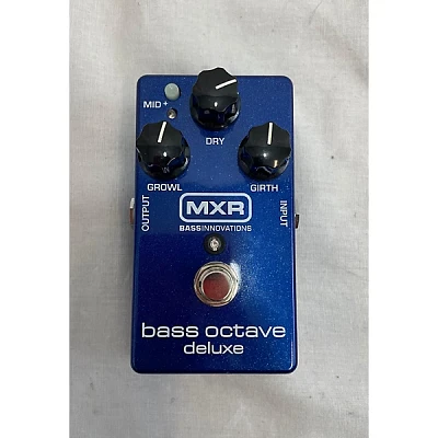 Used MXR M288 Bass Octave Deluxe Bass Effect Pedal