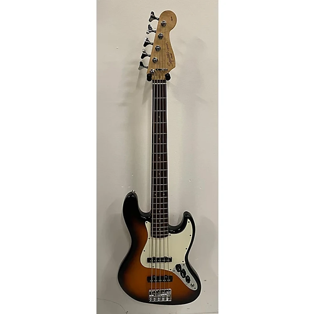 Used Squier Affinity Jazz Bass V 5 String Electric Bass Guitar