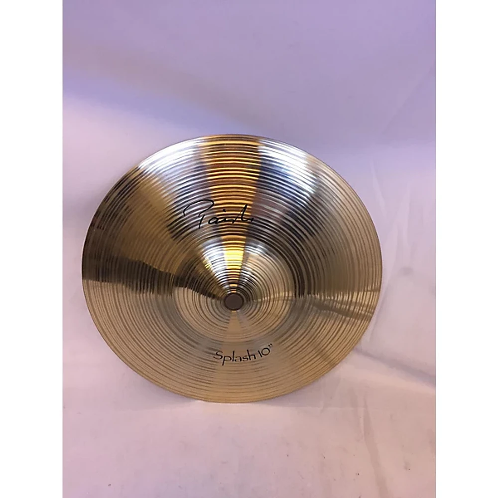 Used Paiste 10in Signature Splash Cymbal