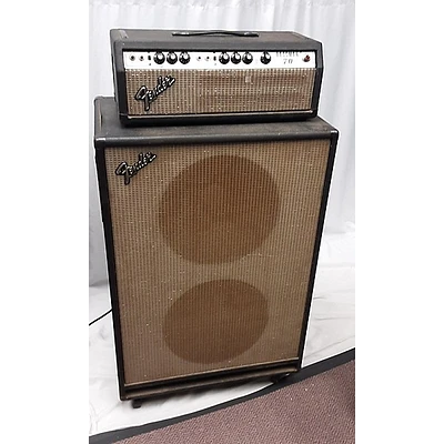 Used Fender 1981 Bassman 70 Head & Cab Tube Bass Combo Amp