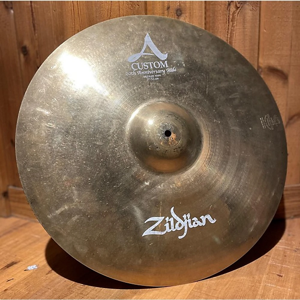 Used Zildjian 21in A Custom 20th Anniversary Ride Cymbal