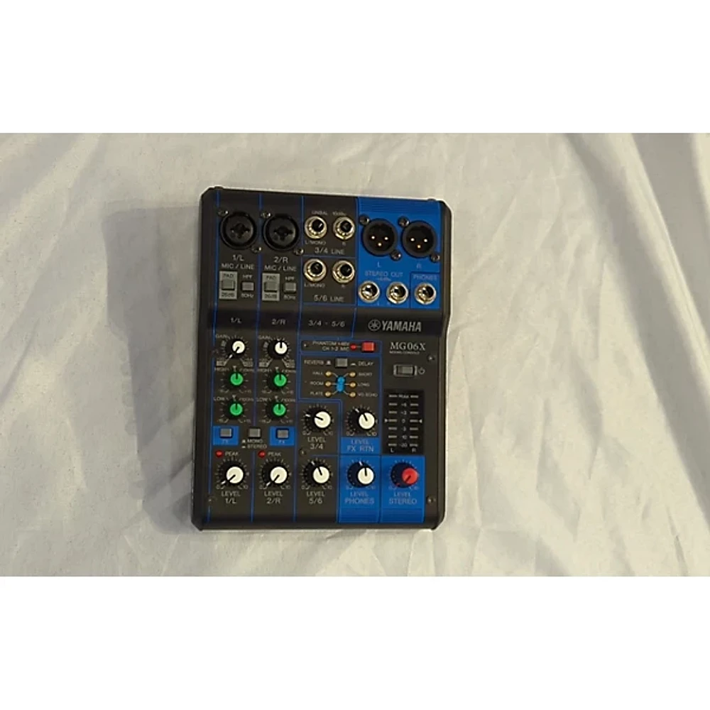 Used Yamaha MG06X Unpowered Mixer